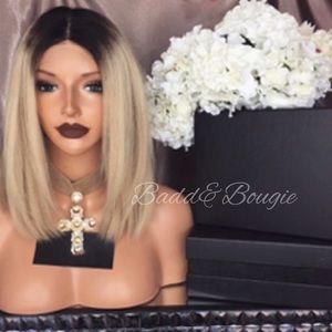 Customized Glueless Virgin Lace Wig